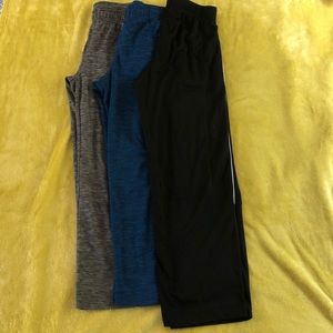 Bundle-3 Boys Old Navy Active GoDry Pants 10-12